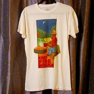 Men's Smokey the Bear T-Shirt Size M
